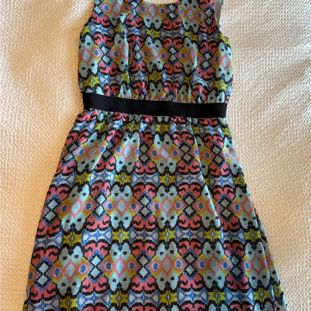 Colorful Patterned Women’s Dress